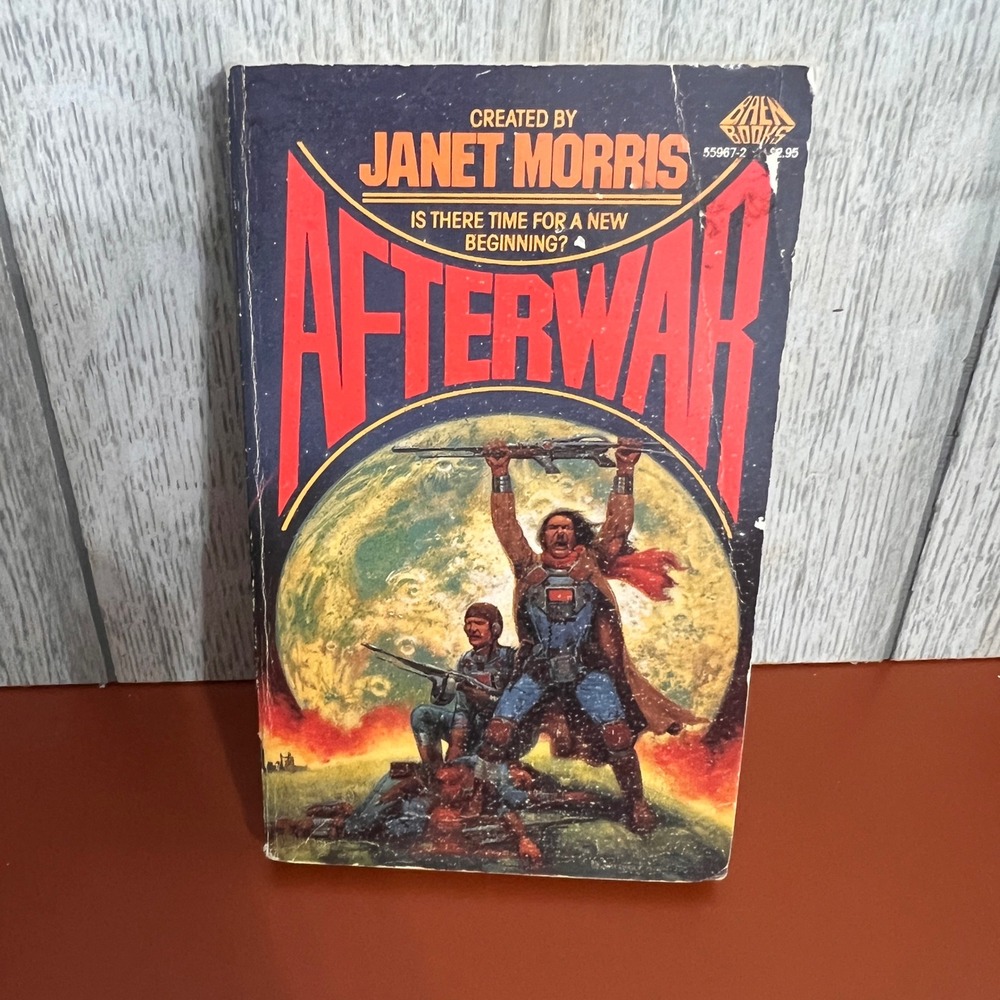Afterwar Janet Morris Baen Books Sci-Fi Anthology 1986 Paperback 0671559672